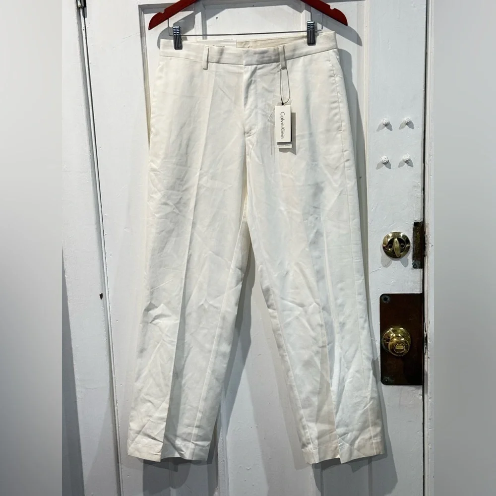 Calvin Klein White Men's Pants